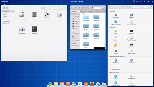 Elementary OS screen shot