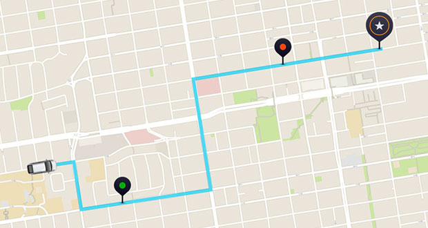 uber destinations map