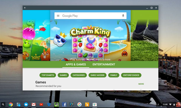 Chromebook GooglePlay Store
