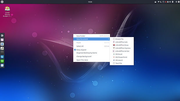 Ubuntu Budgiedesktop