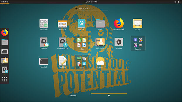 Pop!_OS desktop screenshot