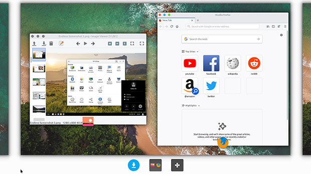 Enso OS multitasking feature
