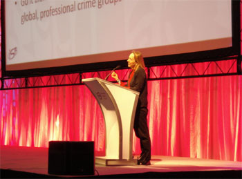 Esther Dyson at the World Congress of the Information Security Forum