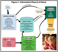Information Flows In a Home