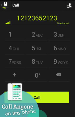 Yuilop VoIP Android app