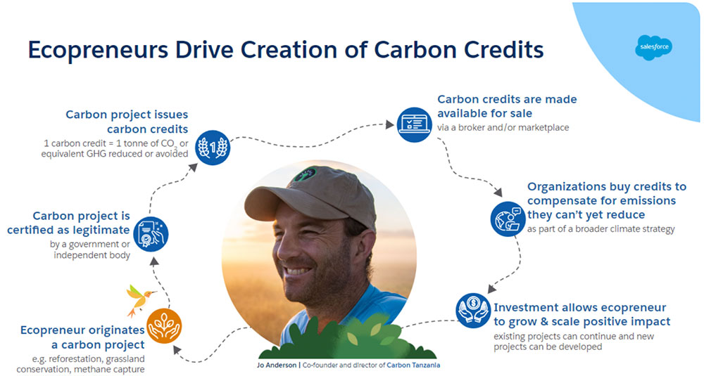 Salesforce Net Zero Marketplace Carbon Credits