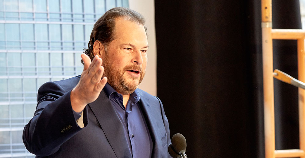 Salesforce Chair, Co-CEO, and Co-Founder, Marc Benioff